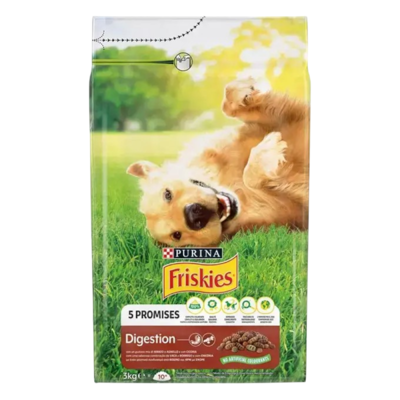 Friskies Digestion Vaca/Borrego 18kg