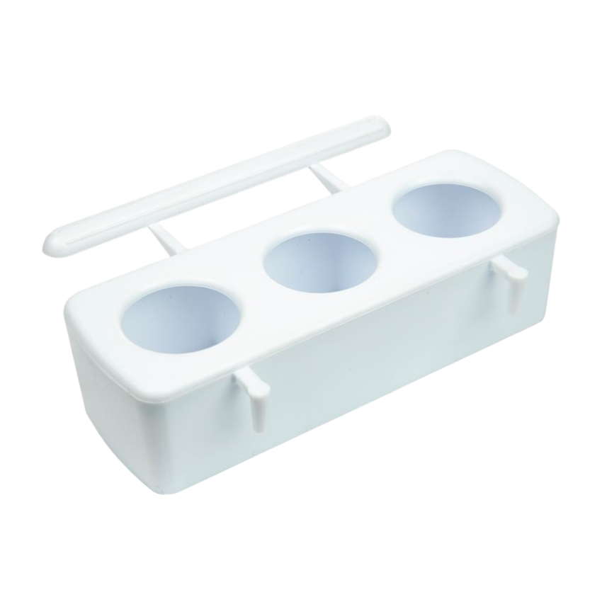 Comedouro 3 Buracos Com Poleiro